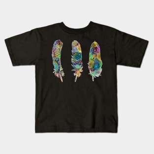 feathers Kids T-Shirt